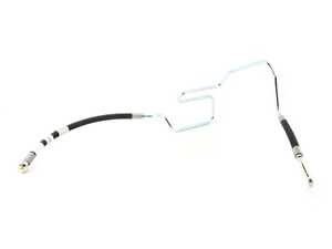 ES#3698916 - 1J0422893N - Power Steering Pressure Hose - Runs from power steering pump to rack. For manual transmission only. - Burgaflex - Volkswagen
