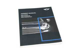 ES#2677201 - 01402917323 - OWNER'S MANUAL FOR R57,R58,R - Genuine MINI - MINI