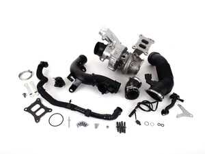 ES#4667050 - 042653la01-01KT - MK8 GTI To Golf R Continental Turbocharger Upgrade Kit - Includes OEM Golf R/Continental turbocharger and all required hardware to upgrade your MK8 GTI to the MK8 Golf R turbocharger. - Assembled By ECS - Volkswagen