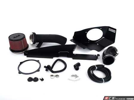 ES#4675669 - 015083LA06KT - MK8 Golf R Luft-Technik Intake System- With Aluminum Heat Shield - In House Engineered "Air Technology" Featuring a Dual Air Inlet Scoop, Turbo Inlet Hose and Coolant Reroute Hose for the most value and performance! - ECS - 