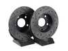 ES#2562616 - 4B0601BXSGMTKT1 - Performance Rear Brake Service Kit - Featuring ECS V5 Drilled & Slotted rotors and ECS EP24 Enthusiast Performance pads - Assembled By ECS - Audi