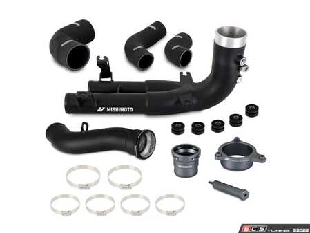 ES#4680257 - MMICP-G80-21 - Aluminum Performance Charge Pipe Kit - Mishimoto 2021+ BMW G8X M3/M4 Hot Side Intercooler Charge Pipe Kit - Mishimoto - BMW