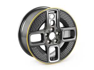 ES#4023905 - 36106889171 - F56 BEV Cooper SE MINI Corona Spoke LA Wheel Electric 17" (5x112) Style 737 - Priced Each  - 7JX17 ET:54 - Genuine MINI - MINI