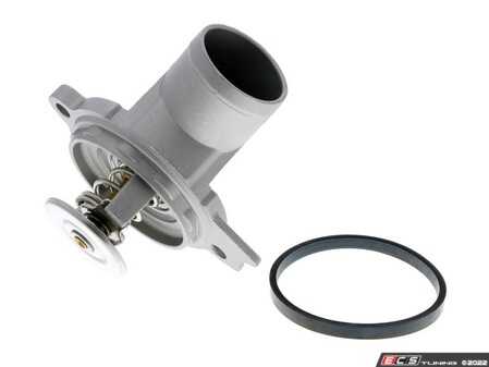ES#2895394 - 1122030275 - Thermostat Assembly - Thermostat With Gasket and Housing (87 deg. C) - Vemo - Mercedes Benz