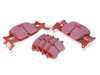ES#4500176 - dp32290cKT - RedStuff Performance Brake Pad Set - Front & Rear  - A high performance street pad, featuring Kevlar technology. - EBC - Audi