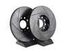 ES#2587543 - D1427DKT1 - Performance Front Brake Service Kit - ECS Slotted V5 Rotors with ECS EP24 "Enthusiast Performance" brake pads. - Assembled By ECS - Volkswagen