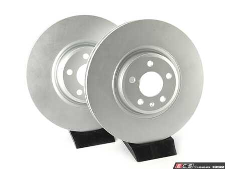 ES#4159134 - 4M0615121AKT - Front Brake Service Kit - Featuring ECS V5 rotors and ECS Ceramic brake pads - Includes rotor set screws, brake wear sensor, and silicone brake lubricant - Assembled By ECS - Audi