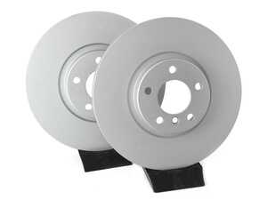 ES#4669099 - 34116868938-P - Front V5 Plain Brake Rotors - Set (348x30) - Precision manufactured and featuring aGeoSpec corrosion-resistant coating. - ECS - BMW