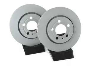 Rear V5 Plain Brake Rotors - Set (256x22)