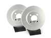 ES#4669202 - 34111160915-P - Front V5 Plain Brake Rotors - Set (260x22) - Precision manufactured and featuring a GeoSpec corrosion-resistant coating - ECS - BMW