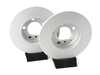 ES#4668452 - 34219811539-P - Rear V5 Plain Brake Rotors - Set (280x10) - Precision manufactured and featuring a GeoSpec corrosion-resistant coating - ECS - MINI