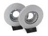 ES#4669106 - 34116864060-P - Front V5 Plain Brake Rotors - Set (286x22) - Precision manufactured and featuring a GeoSpec corrosion-resistant coating - ECS - BMW
