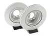 ES#4668975 - 34216855005-P - Rear V5 Plain Brake Rotors - Set (300x20) - Precision manufactured and featuring a GeoSpec corrosion-resistant coating - ECS - BMW