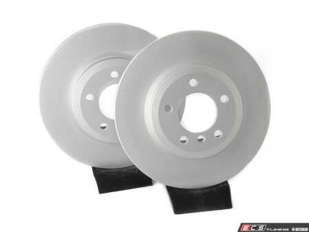 ES#4669174 - 34113400151-P - Front V5 Plain Brake Rotors - Set (325x25) - Precision manufactured and featuring a GeoSpec corrosion-resistant coating - ECS - BMW