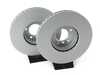 ES#4669144 - 34116767059-P - Front V5 Plain Brake Rotors - Set (324x30) - Precision manufactured and featuring a GeoSpec corrosion-resistant coating - ECS - BMW