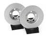 ES#4668400 - 2Q0615601H-P - Rear V5 Plain Brake Rotors - Set (232x9) - Precision manufactured and featuring a GeoSpec corrosion-resistant coating - ECS - Audi Volkswagen