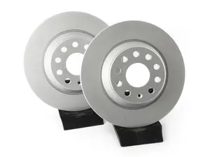 Rear V5 Plain Brake Rotors - Set (300x12)