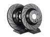 ES#2836931 - 8J0615601AKT2 - Performance Rear Brake Service Kit - Featuring ECS V5 Drilled & Slotted rotors and ECS EP24 "Enthusiast Performance" brake pads. - Assembled By ECS - Audi