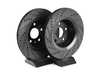 ES#2836931 - 8J0615601AKT2 - Performance Rear Brake Service Kit - Featuring ECS V5 Drilled & Slotted rotors and ECS EP24 "Enthusiast Performance" brake pads. - Assembled By ECS - Audi