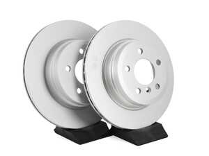 ES#4668908 - 34216868940-P - Rear V5 Plain Brake Rotors - Set (320x20) - Precision manufactured and featuring a GeoSpec corrosion-resistant coating. - ECS - BMW