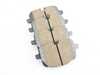 ES#4660727 - 1747.IS1500 - ISWEEP Rear Brake Pads - IS1500 Street Compound - A brake pad that produces less dust compared to factory OEM. - iSWEEP - BMW
