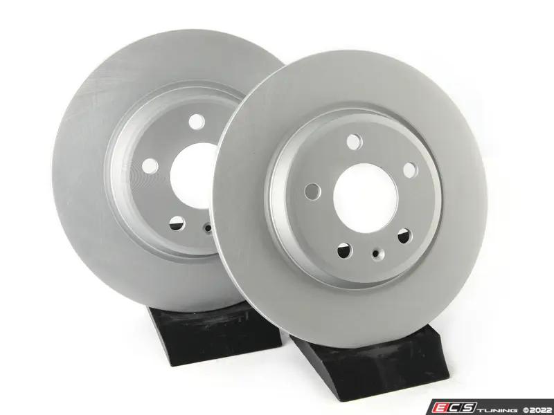 ECS - 8K0615601M-P - Rear V5 Plain Brake Rotors - Set (300x12)