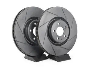 Front V5 Slotted Brake Rotors - Set (356x34)