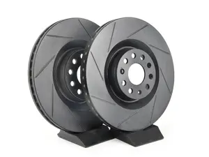 Front V5 Slotted Brake Rotors - Set (345x30)