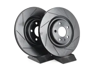 Rear V5 Slotted Brake Rotors - Set (330x22)
