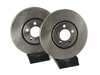 ES#4668393 - 3A0615301A-P - Front V5 Plain (Uncoated) Brake Rotors - Set (288x25) - Precision manufactured rotors - ECS - Volkswagen