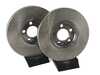 ES#4668393 - 3A0615301A-P - Front V5 Plain (Uncoated) Brake Rotors - Set (288x25) - Precision manufactured rotors - ECS - Volkswagen
