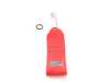 ES#4641954 - E308 - Strap Style Tow Hook - Red - Designed to handle any off-track adventure quickly and reliably - Rennline - Porsche