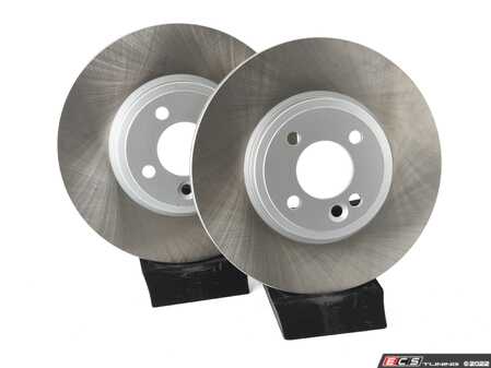 ES#4668633 - 34116768933-P - Front V5 Plain Brake Rotors - Set (294x22) - Precision manufactured and featuring a GeoSpec corrosion-resistant coating - ECS - MINI