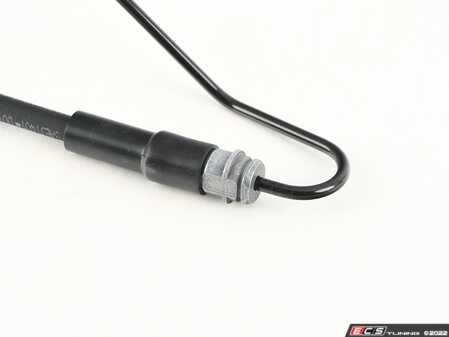 ES#3212660 - 80A611708C - Front Brake Hose - Right - Get a firm brake pedal again by replacing worn leaky hoses - Genuine Volkswagen Audi - Audi