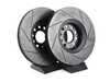 ES#2562104 - 8E0301ADSGMTKT2 - Performance Front Brake Service Kit - Featuring ECS V5 Slotted rotors and ECS EP24 Enthusiast Performance pads - Assembled By ECS - Audi