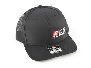 ES#4623838 - ECSFCSLHAT - ECS Tuning Black Hat - Featuring a full-color ECS Tuning logo on a black hat. - ECS - Audi BMW Volkswagen Mercedes Benz MINI Porsche
