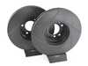 ES#4669155 - 34116757747-S - Front V5 Slotted Brake Rotors - Set (324x30) - Precision manufactured for consistent stopping power during high performance driving. Featuring a matte black zinc coating for corrosion protection. - ECS - BMW