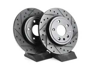 Rear V5 Drilled & Slotted Brake Rotors - Set (288x12)

