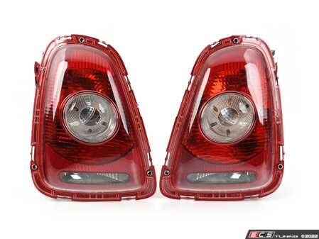 ES#4629944 - 63212757011KT - Tail Light W/ White Indicator - Set  - Replace a faded or broken tail light housing - Genuine MINI - MINI