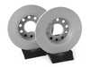 ES#4668236 - 8E0615601Q-P - Rear V5 Plain Brake Rotors - Set (255x12)
 - (NO LONGER AVAILABLE) - Precision manufactured and featuring a GeoSpec corrosion-resistant coating - ECS - 