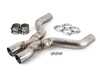 ES#4145329 - D660-0081 - Dinan High Flow Resonator Delete Kit - Upgrade your Dinan or Stock axle back exhaust with this Resonator Delete Kit from Dinan - Dinan - BMW