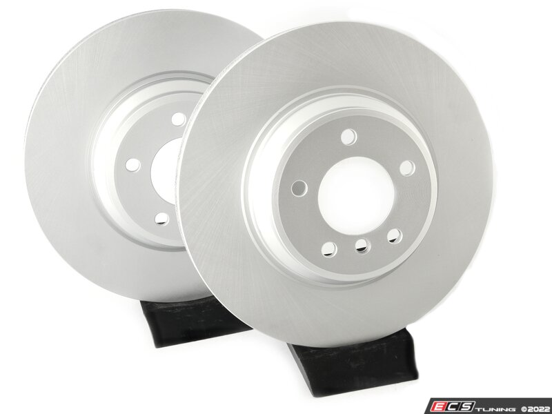 ECS - 34116855000-P - Front V5 Plain Brake Rotors - Set (348x30)