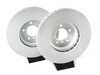 ES#4669129 - 34116855000-P - Front V5 Plain Brake Rotors - Set (348x30) - Precision manufactured and featuring a GeoSpec corrosion-resistant coating - ECS - BMW