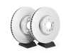 ES#4669118 - 34116860911-P - Front V5 Plain Brake Rotors - Set (348x36) - Precision manufactured and featuring a GeoSpec corrosion-resistant coating. - ECS - BMW