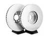 ES#4669118 - 34116860911-P - Front V5 Plain Brake Rotors - Set (348x36) - Precision manufactured and featuring a GeoSpec corrosion-resistant coating. - ECS - BMW