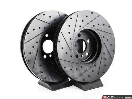 Front Rear Drilled Slotted Brake Rotors Ceramic Pads for Jeep