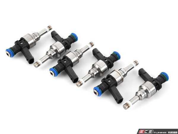 Assembled By ECS - 06E906036ALKT - Fuel Injectors - Set Of Six