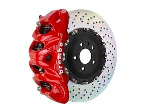ES#4683826 - 1Q1.9608A2 - Brembo GT Front Big Brake Kit  - Featuring 412x38 2-Piece 8-Piston Drilled Rotors - Brembo - Mercedes Benz