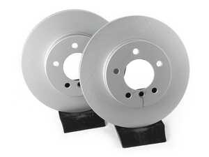 ES#4669109 - 34116864058-P - Front V5 Plain Brake Rotors - Set (300x22) - Precision manufactured and featuring a GeoSpec corrosion-resistant coating - ECS - BMW