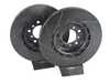 ES#4669185 - 34112229529-S - Front V5 Slotted Brake Rotors - Set (325x28) - Precision manufactured for consistent stopping power during high performance driving. Featuring a matte black zinc coating for corrosion protection. - ECS - BMW